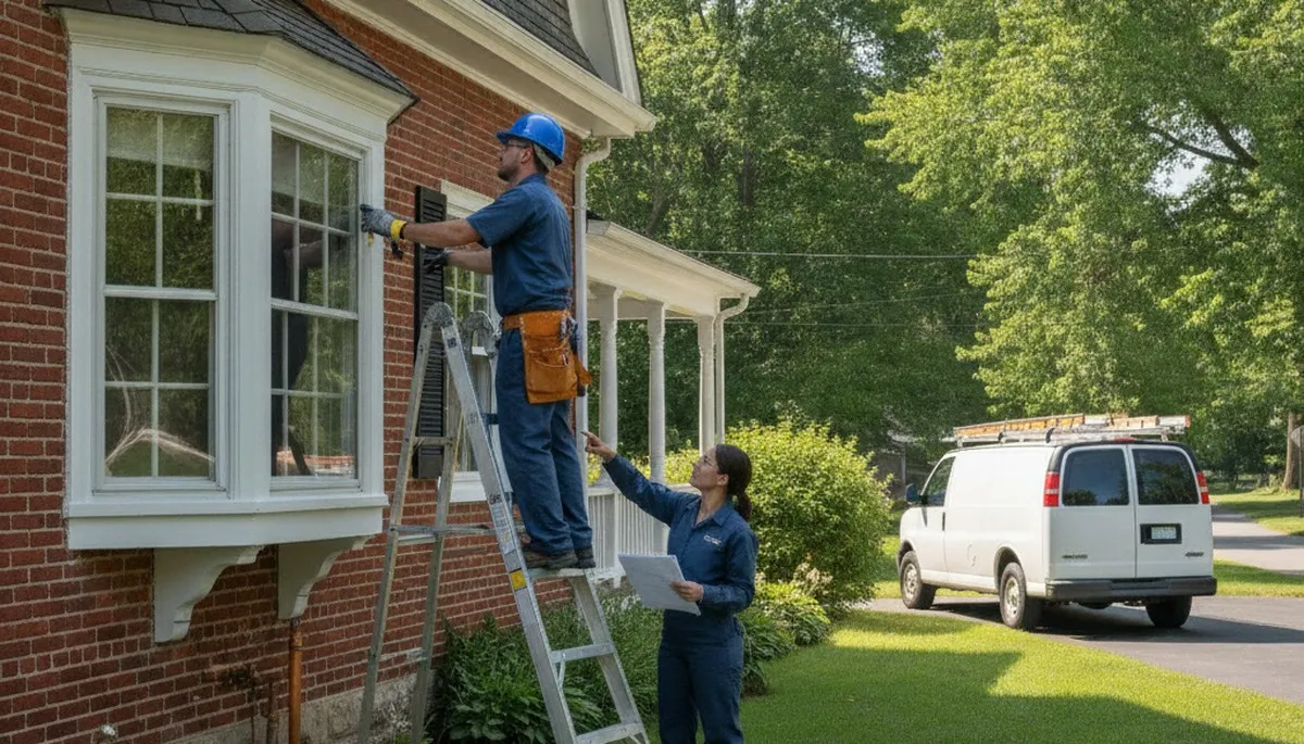 Plumber repairing pipe in Worcester, MA plumbing service area