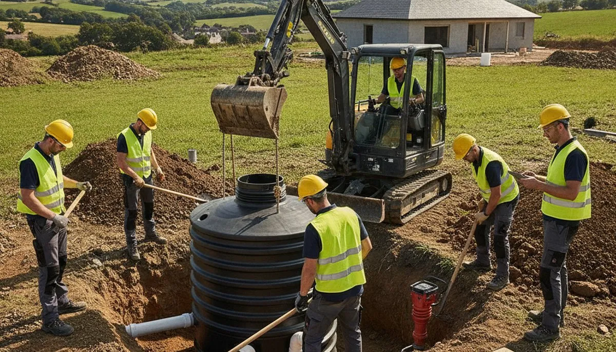 Septic tank installation for Worcester, MA homes by On Call Plumbers