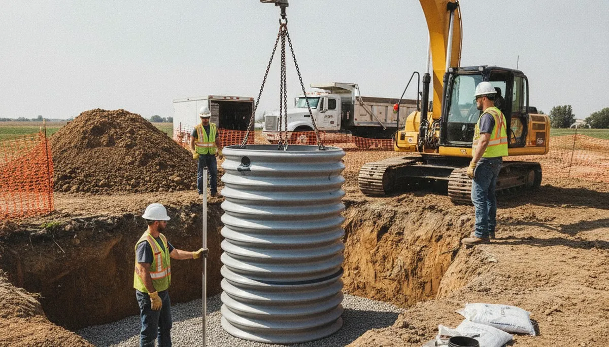 Septic tank installation for Worcester, MA homes by On Call Plumbers