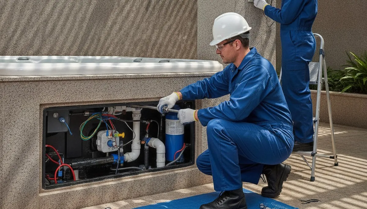 Spa repair service for Worcester, MA homes by On Call Plumbers